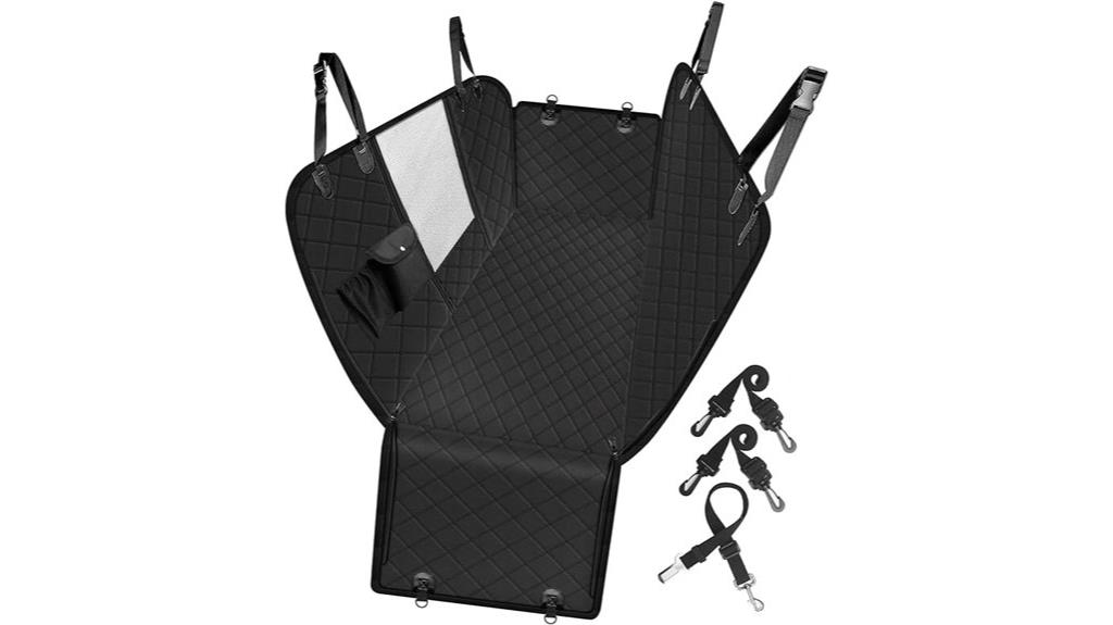 dog seat cover with pockets