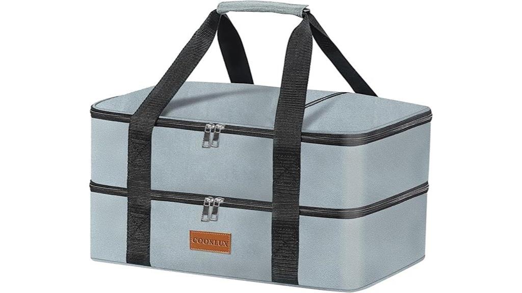 double layer insulated carrier