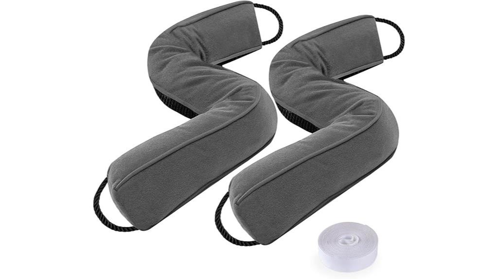 dual 38 inch door stoppers