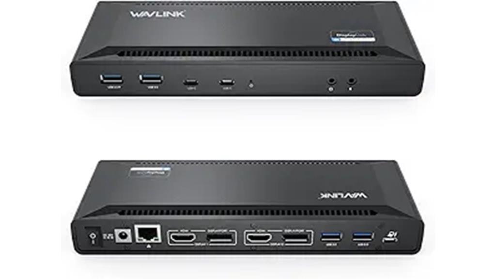 dual 4k monitor dock