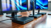 dual 4k usb c docks