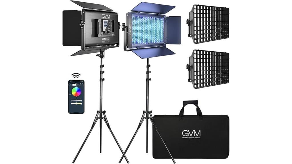 dual led video light kits