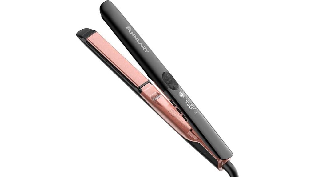 dual titanium ceramic styling tool