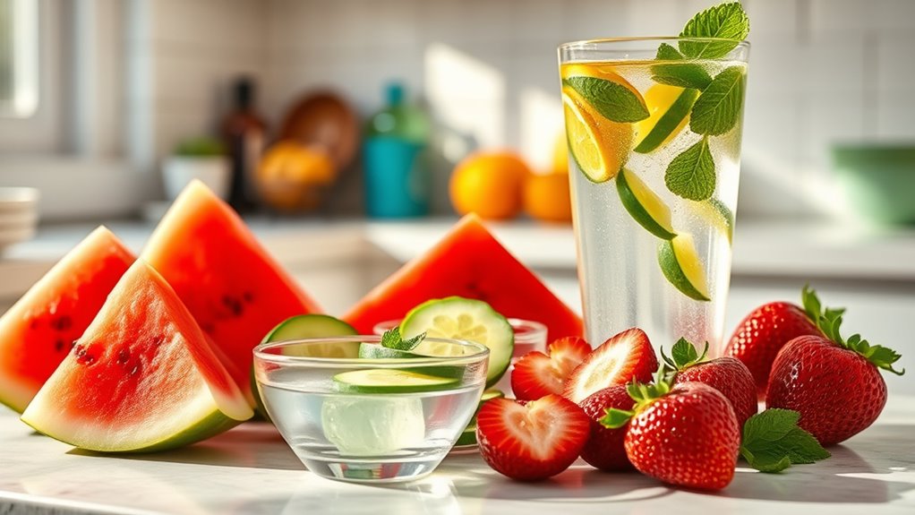 eat juicy fruits regularly