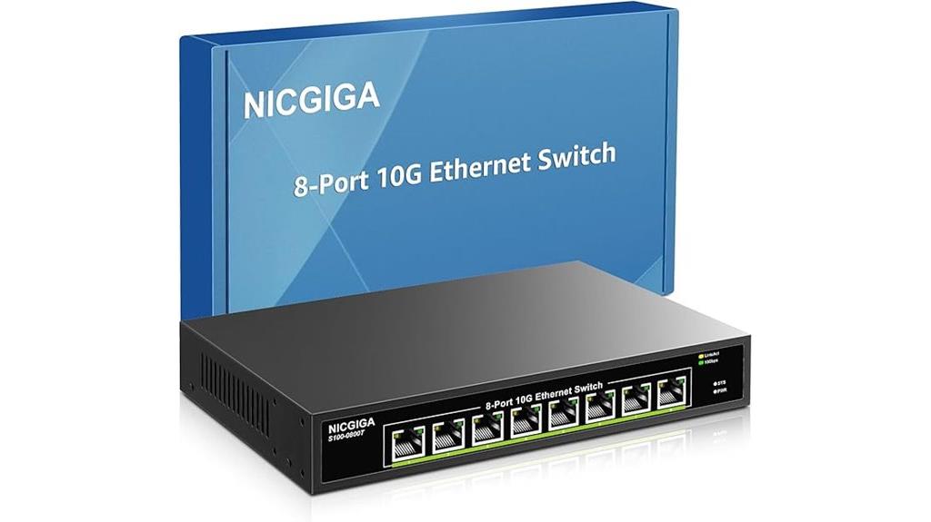 eight port 10 gig ethernet
