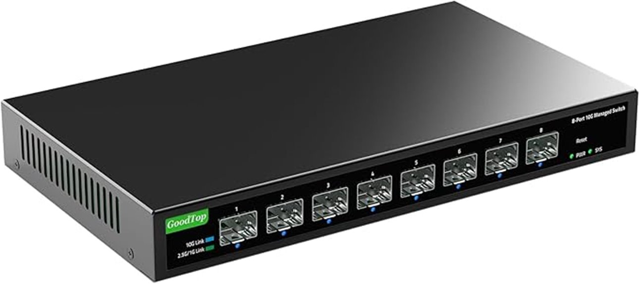 eight port 10gb switch
