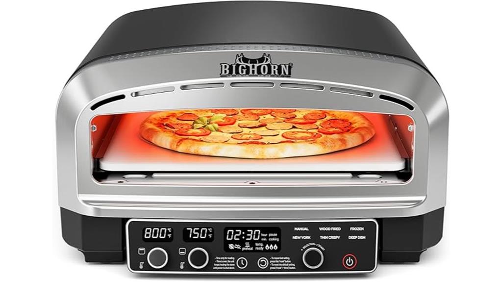 electric 14 inch pizza oven