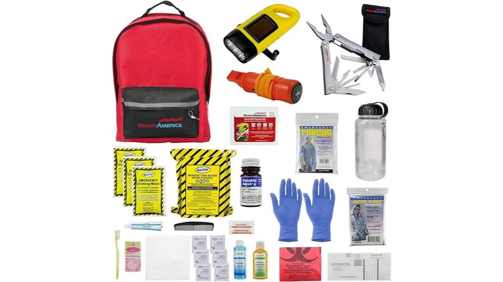 emergency preparedness backpack kit