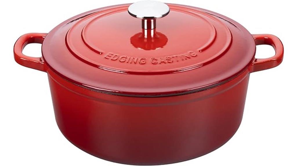 enamelled 7 quart dutch oven