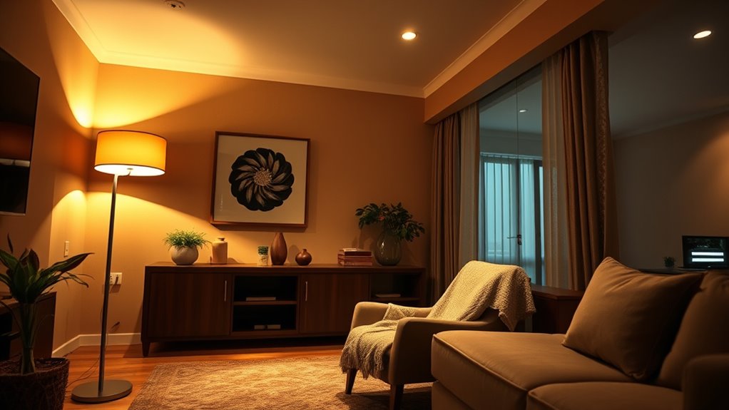 enhance living space illumination