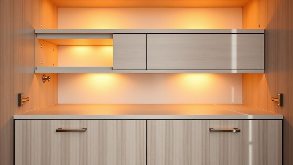 ergonomic accessible storage units