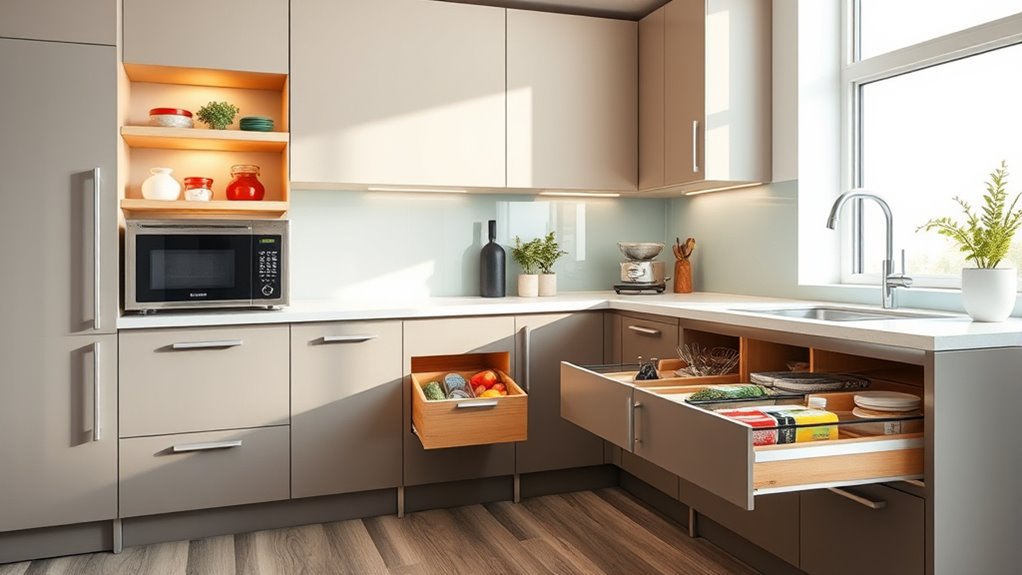 ergonomic kitchen organization techniques