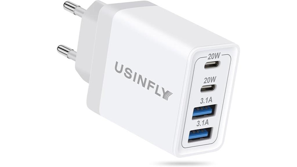 european 40w usb charger