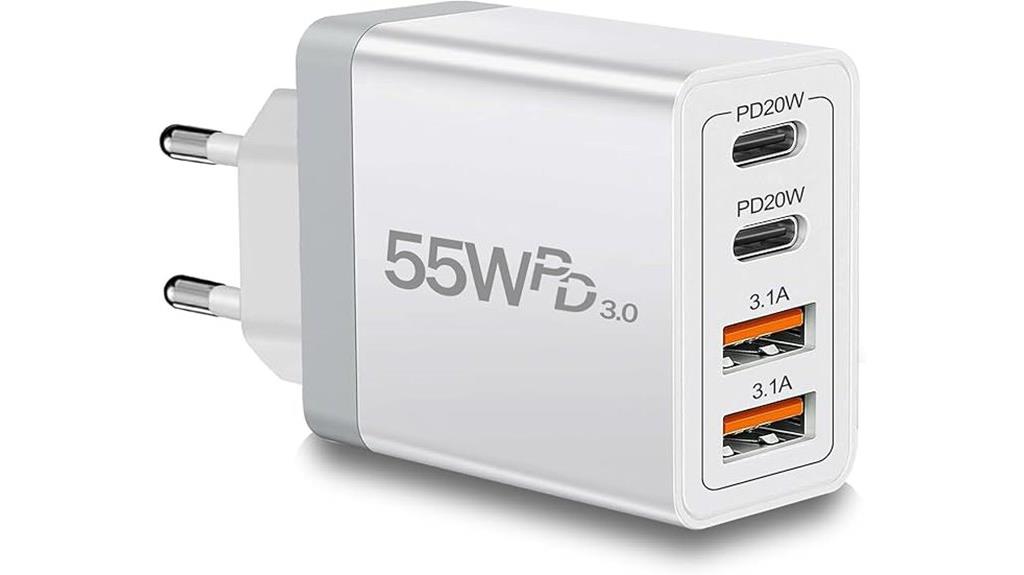 european plug with usb c