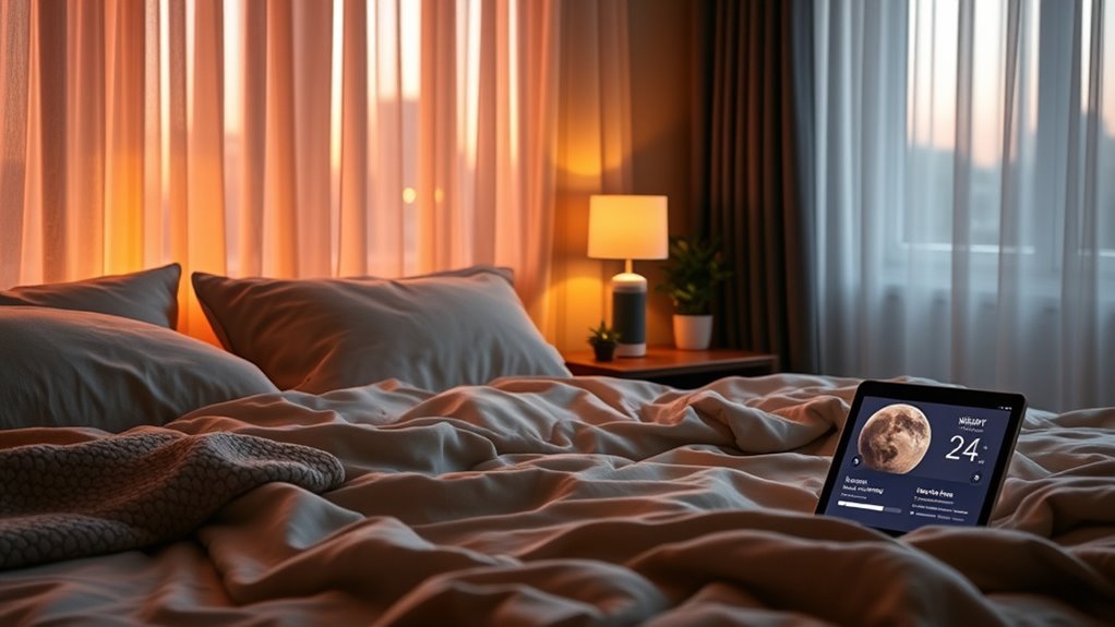 evening relaxation environment setup