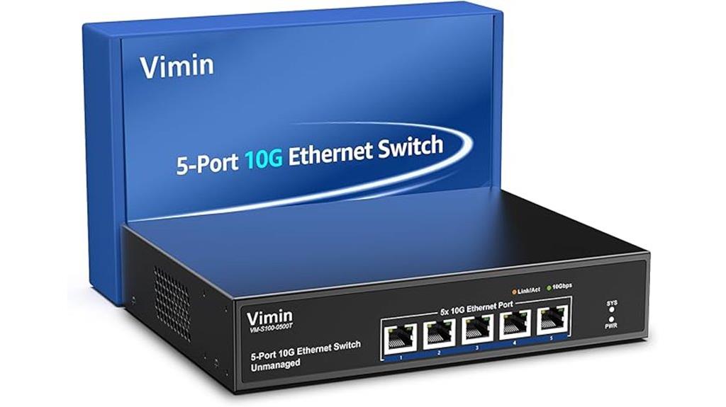 five port 10g switch