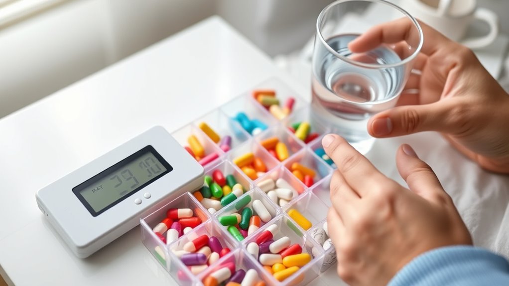 follow medication schedule precisely
