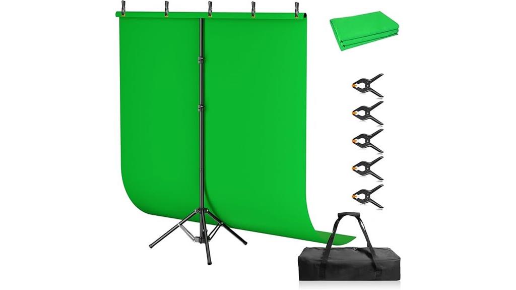 green screen kit with stand