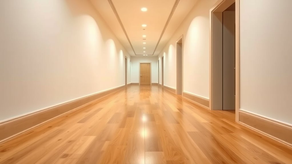 hallway width and safety