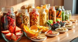 healthy snack stations