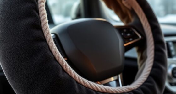 heated steering wheel covers