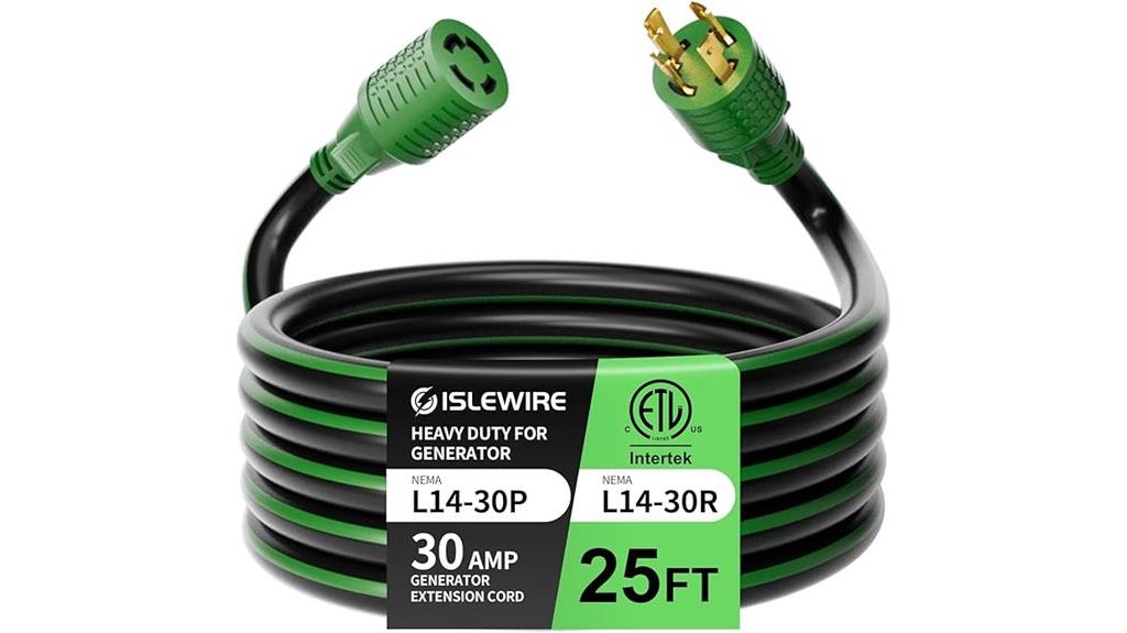 heavy duty 30a extension cord