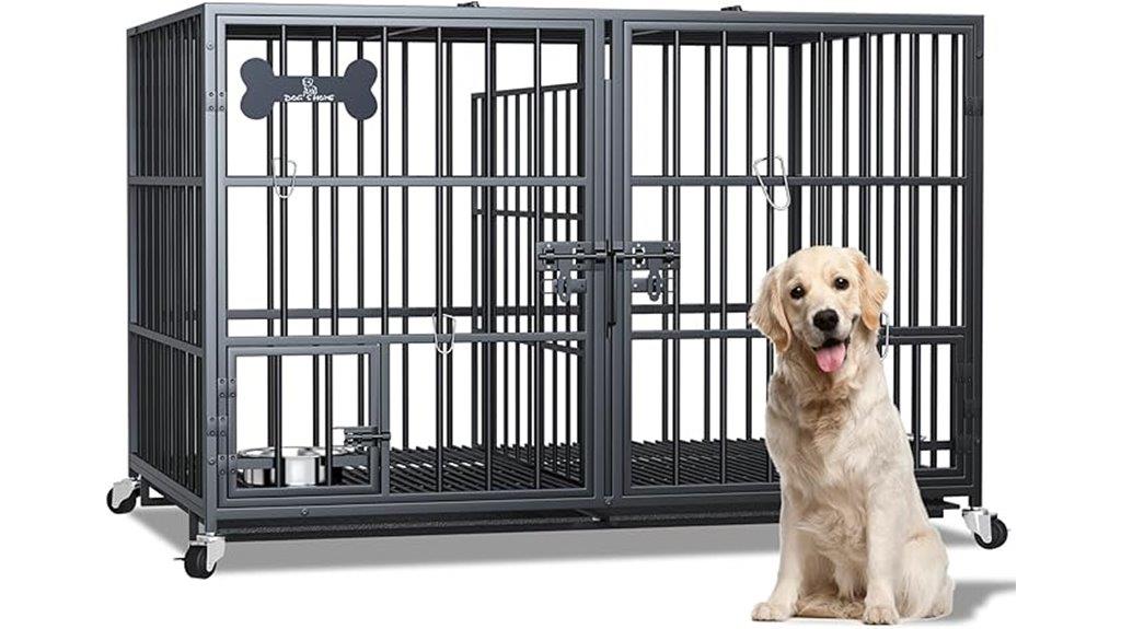 heavy duty 42 inch dog crate