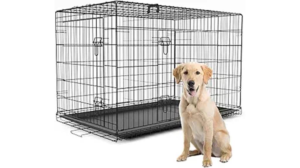 heavy duty foldable dog crate