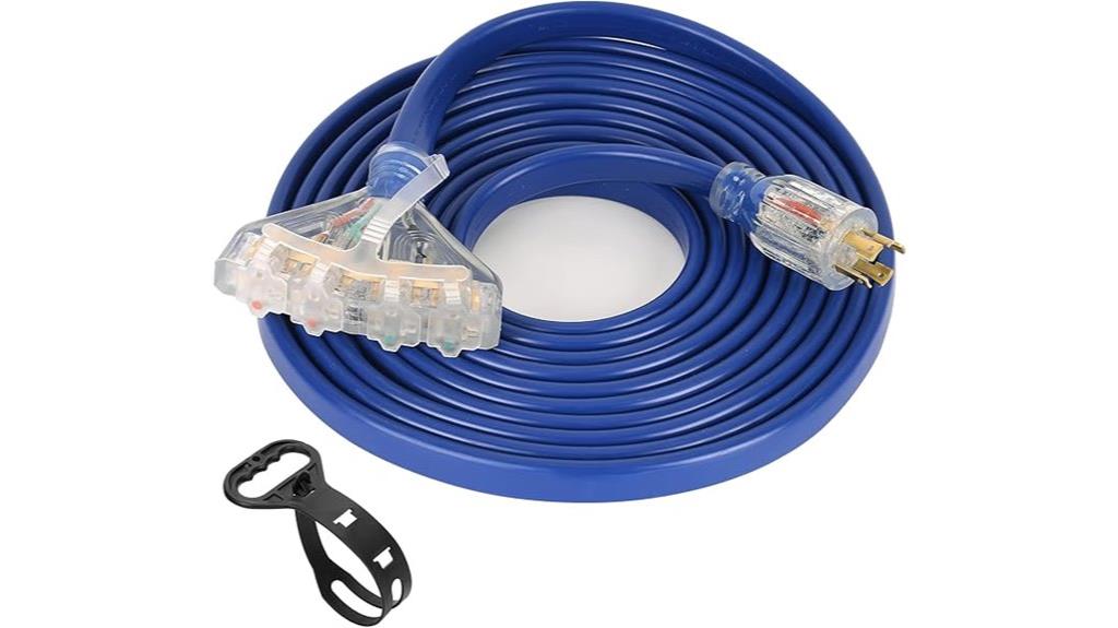 heavy duty generator extension cord