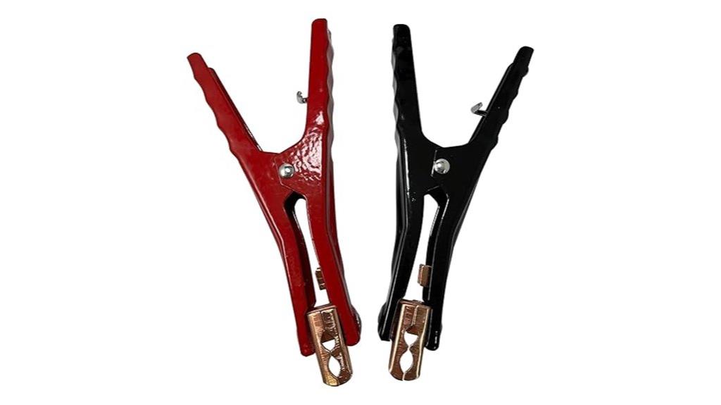 heavy duty jumper cable clamps