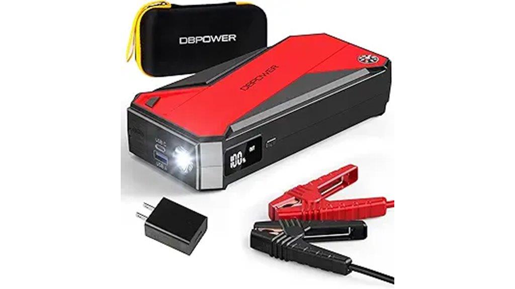 high capacity portable jump starter