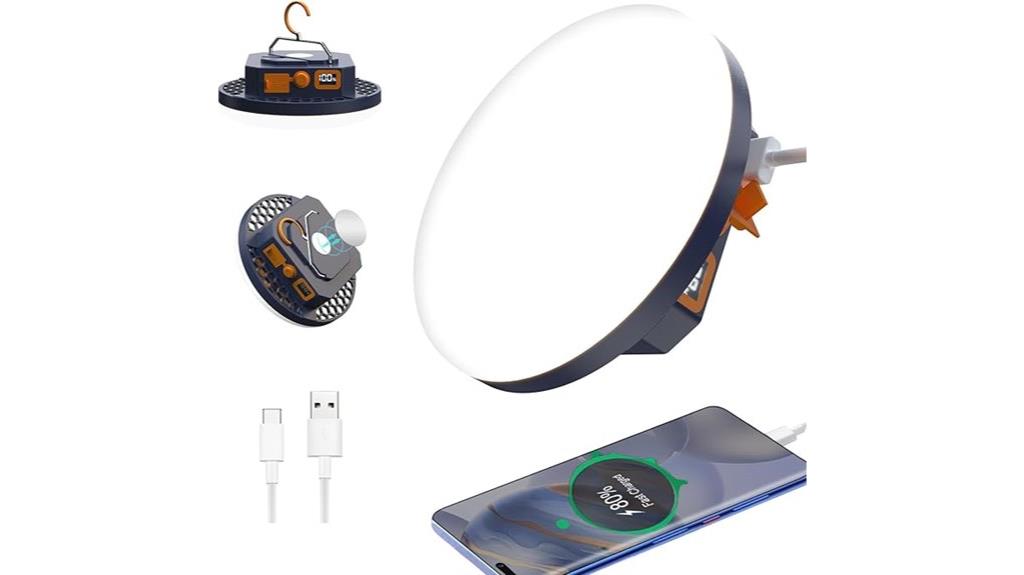 high capacity rechargeable lantern