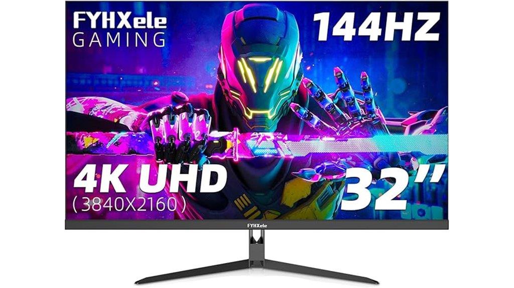 high performance 4k gaming monitor