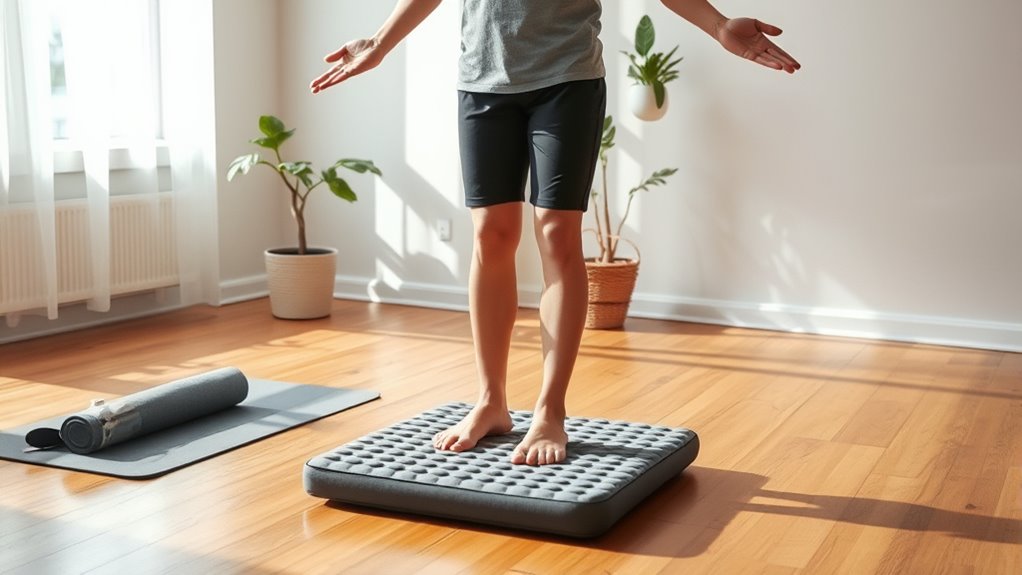 home balance training progressions