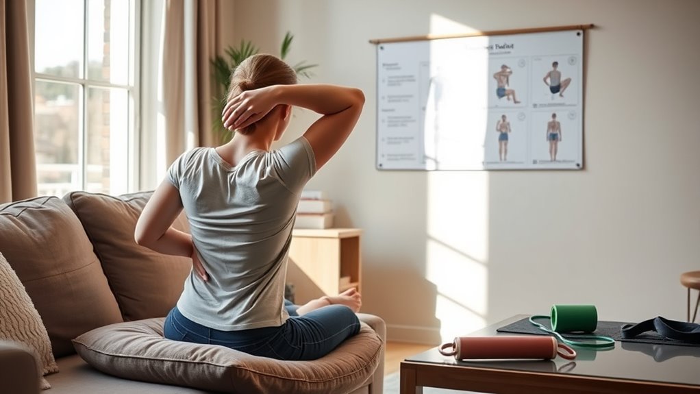 home exercise pain relief