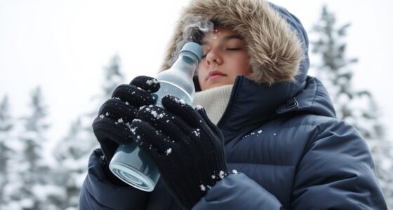 hydrate despite cold temperatures