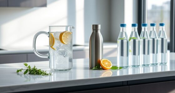 hydration focused kitchen arrangement