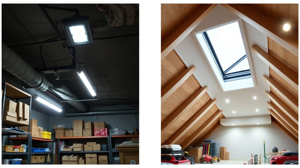 improve basement lighting safety