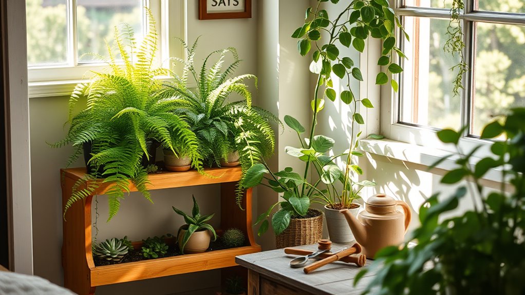 indoor gardening boosts well being