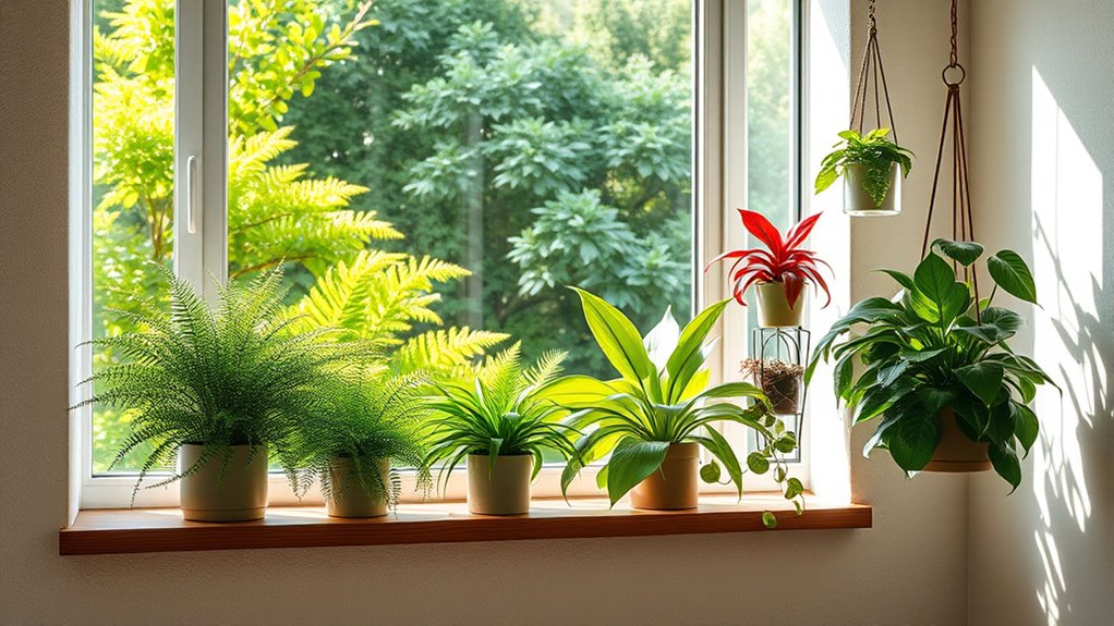 indoor plants improve well being