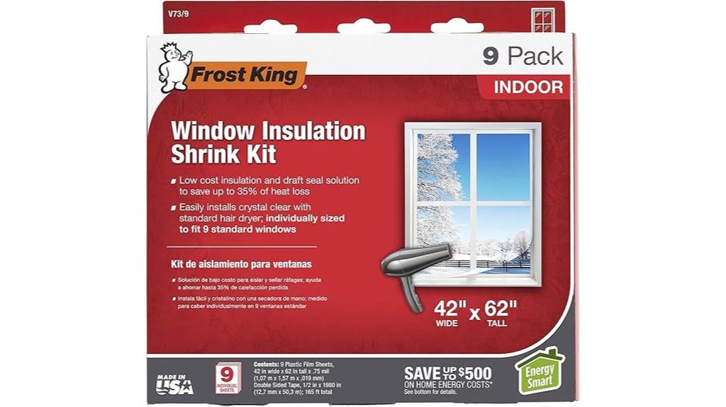 indoor shrink window kit