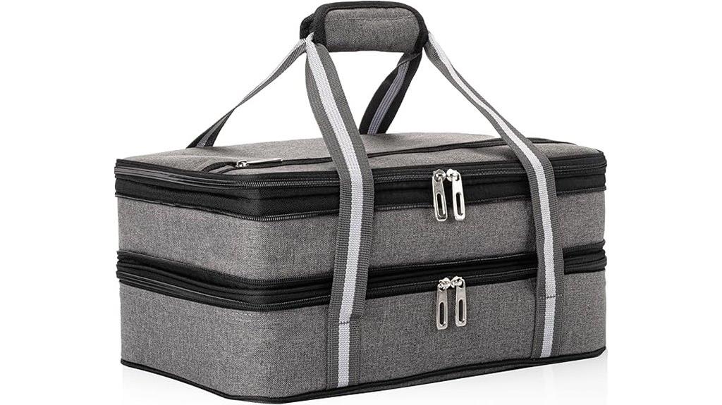 insulated food carrier carrier