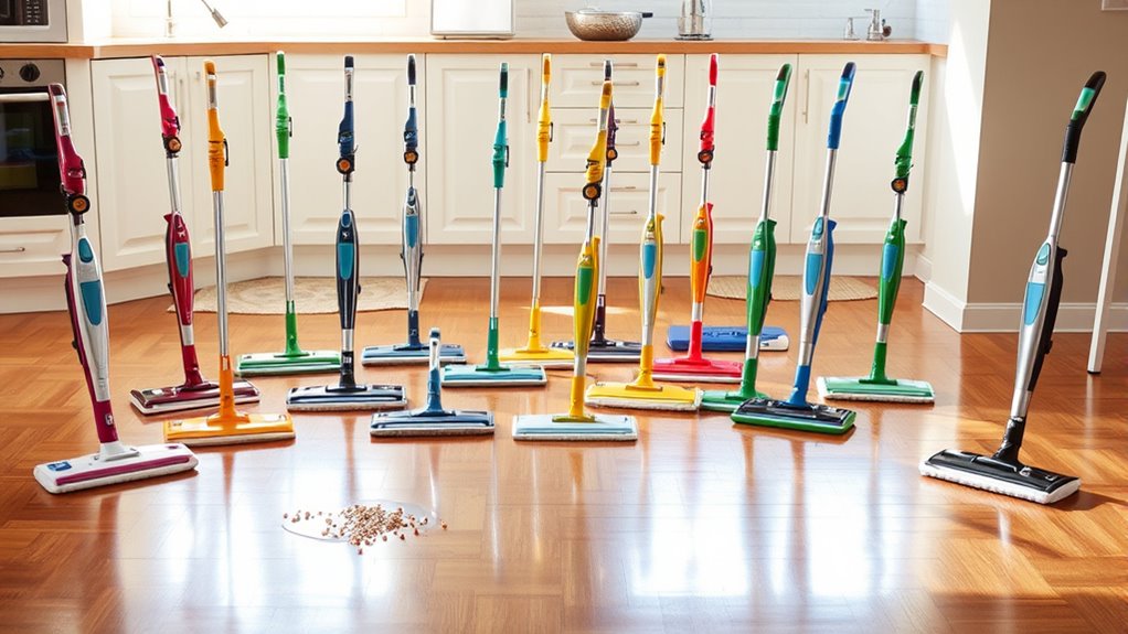 key features for vacuum mops