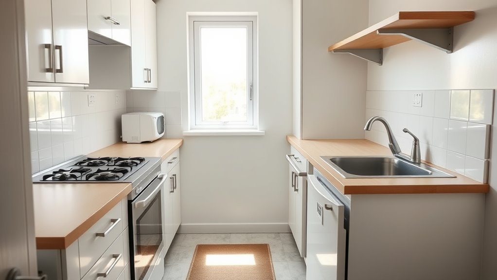 kitchen safety features integrated