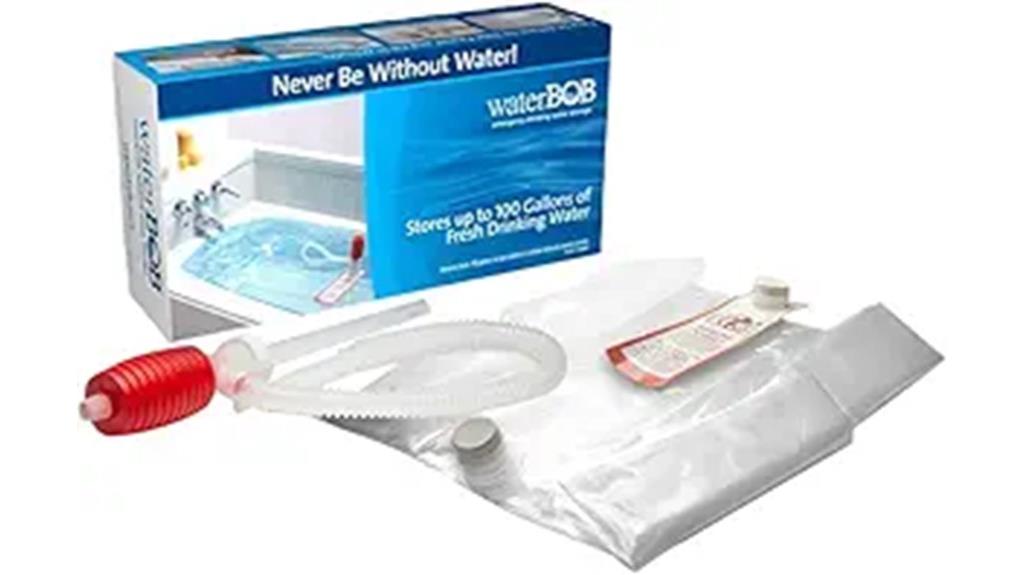 large bpa free emergency water container