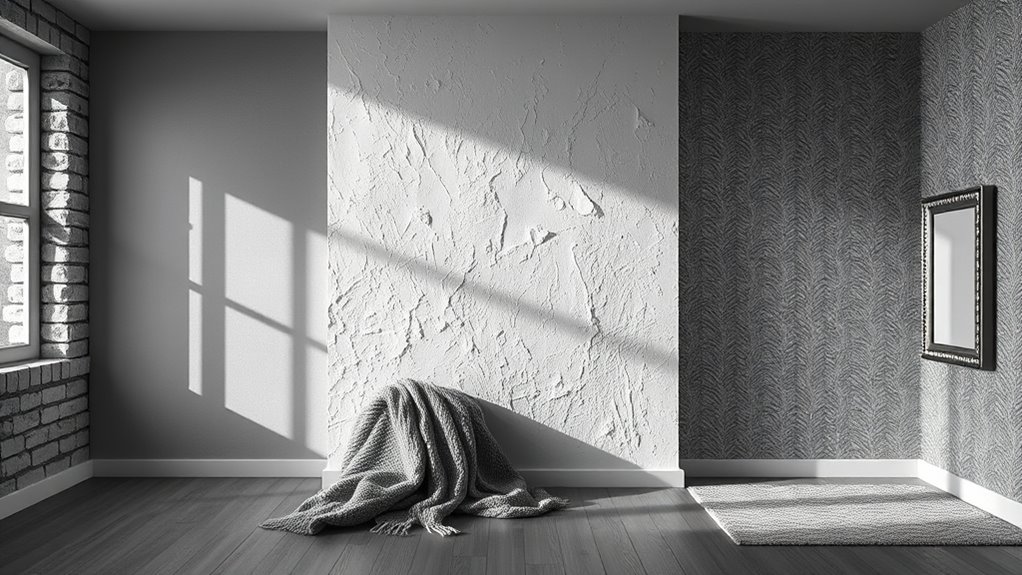 layered textured fabrics