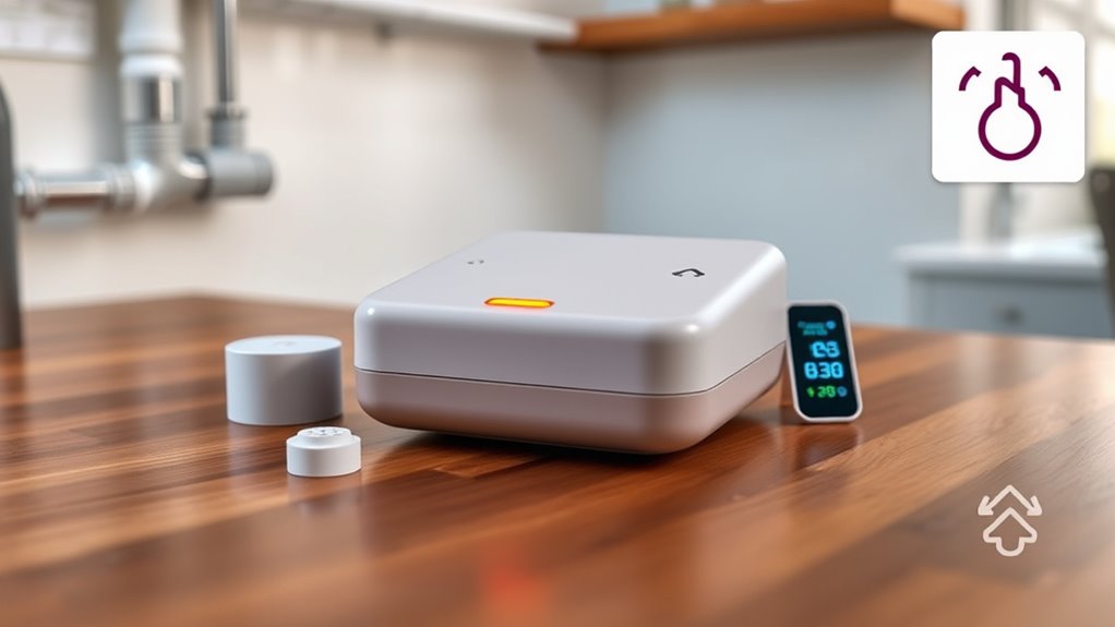 leak detectors with alerts