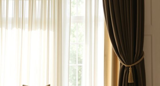 light privacy window coverings