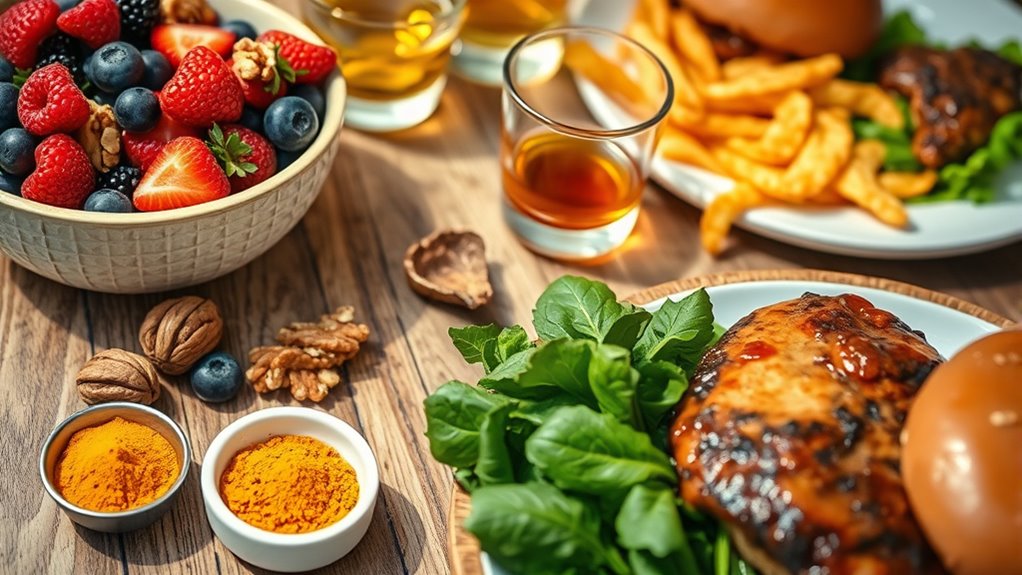 limit processed sugary foods