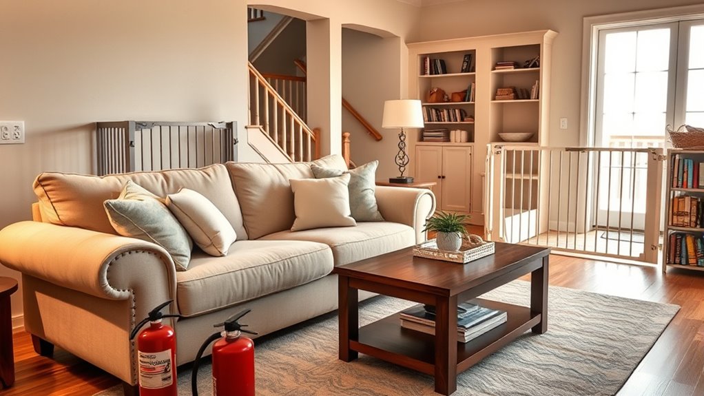 living room safety measures